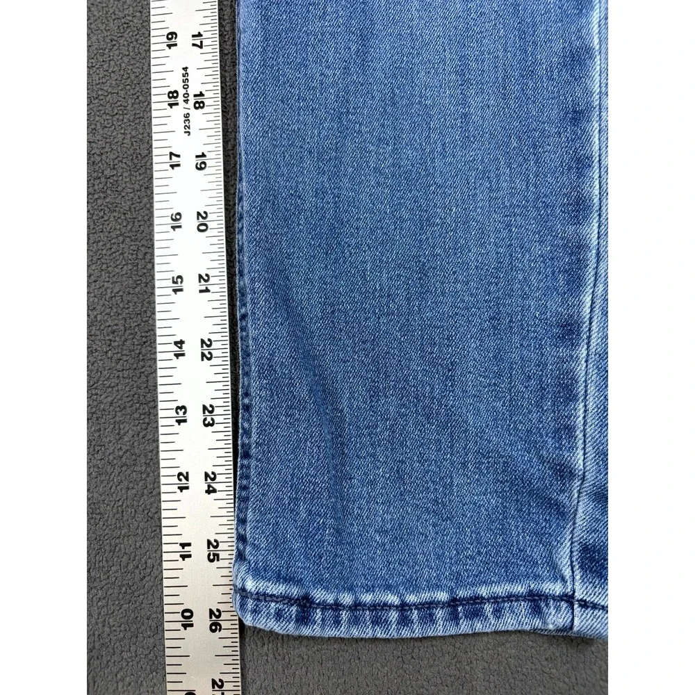 Old Navy Jeans Women's 6 Blue Denim Ultra High Rise Skinny Leg Grunge Streetwear